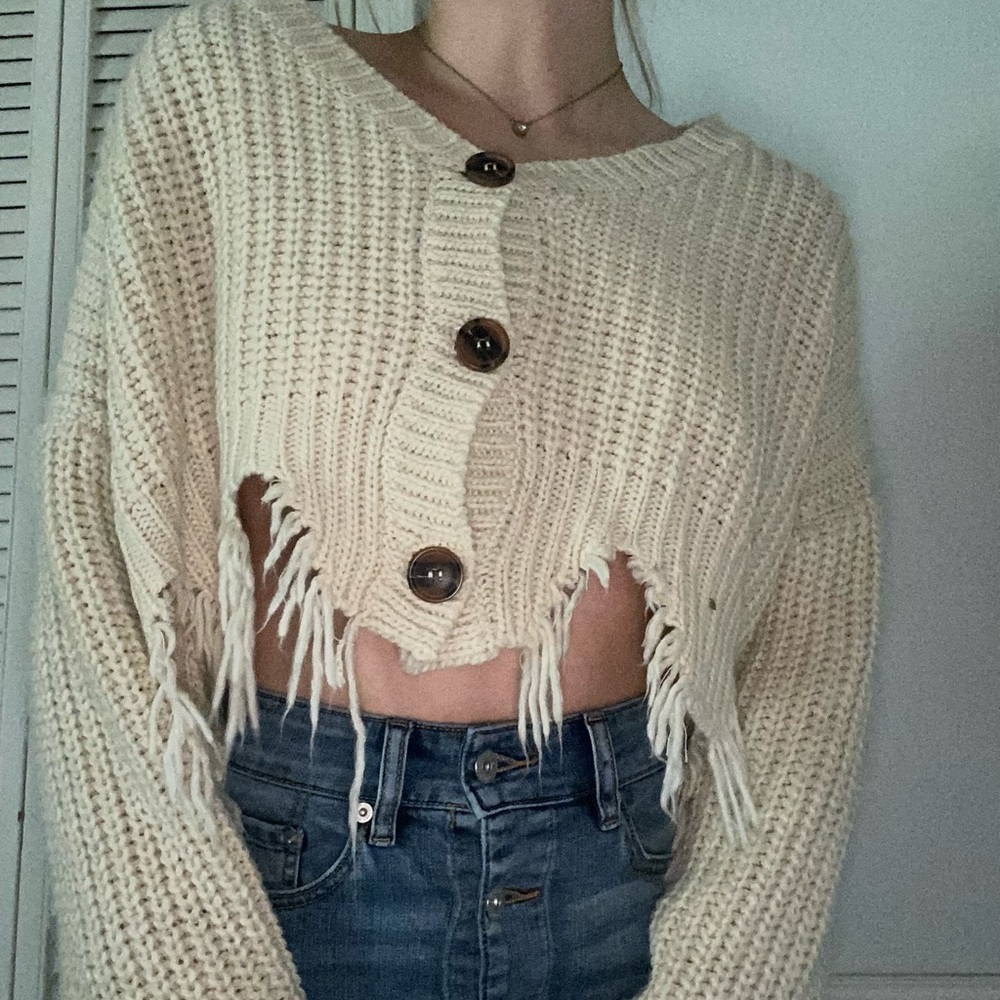 FASHIONABLE winter sweater!